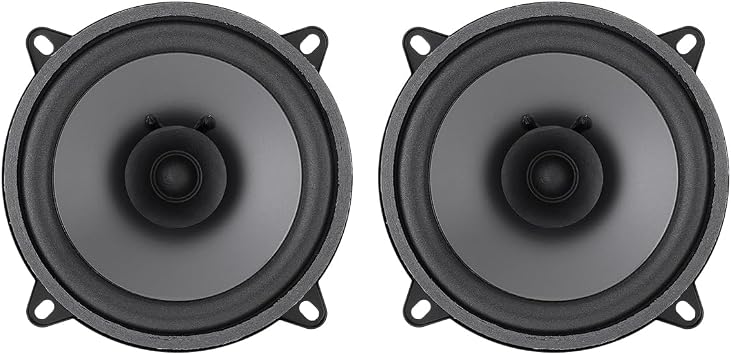 2Pcs Car Door Speakers, 5 Inch 400W Vehicle Door Auto Audio Music Stereo Full Range Frequency HiFi Speakers Car Coaxial Speaker
