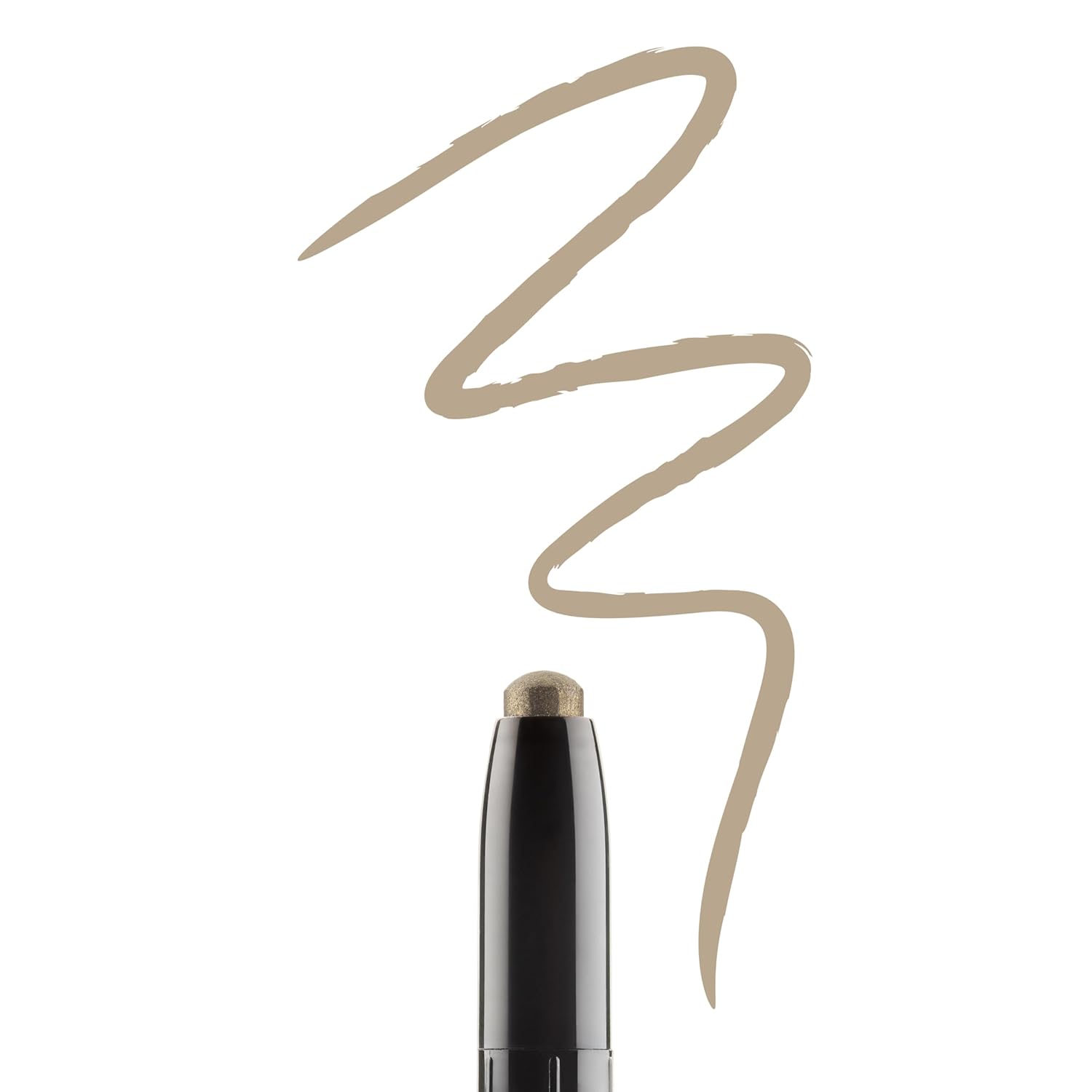 Bodyography Shadow Stylist Crayon – Long-Wear Cream Eyeshadow & Eye Brightener Stick with Matte & Shimmer Shades | Smooth, Blendable, Waterproof for All-Day Wear | Moss Metallic Khaki Green
