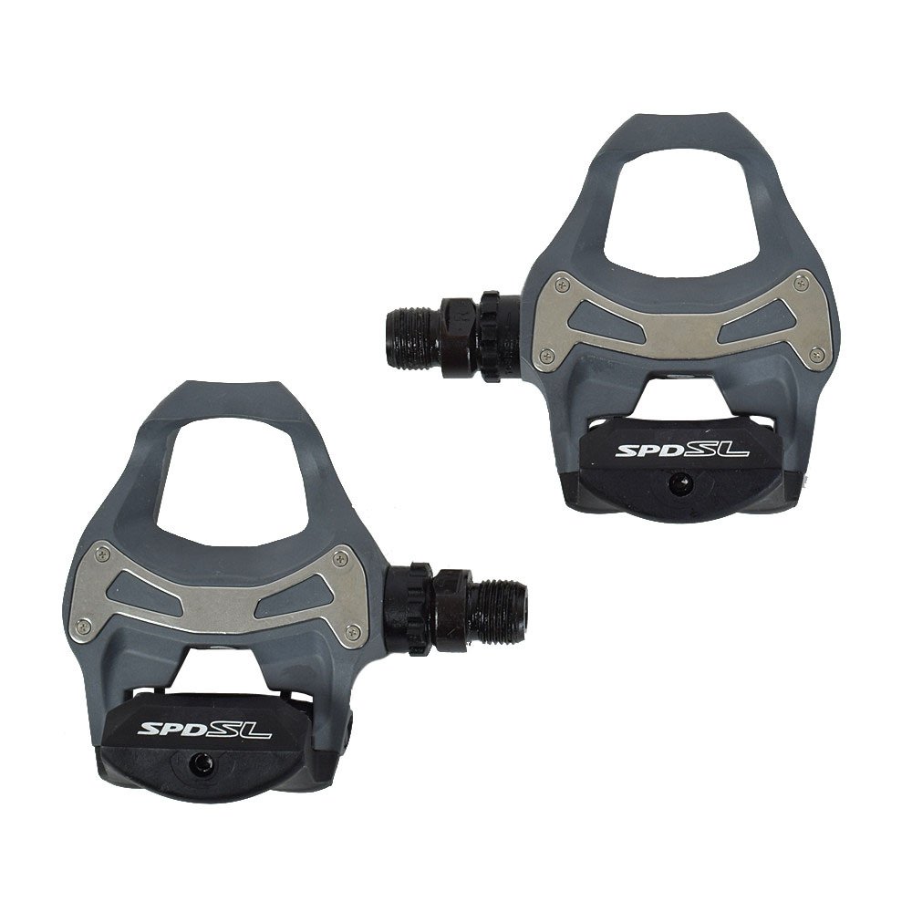 SHIMANO PD-R550 Speed SL Road Resin Composite Pedals - Grey