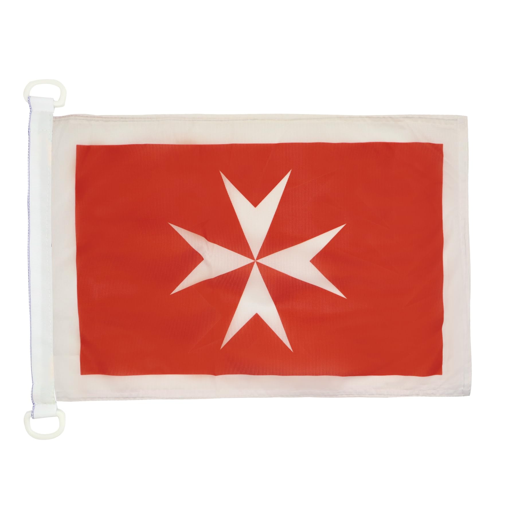 AZ FLAG, Malta Civil Ensign Nautical Flag, 18'' x 12'', For Outdoor and Boat