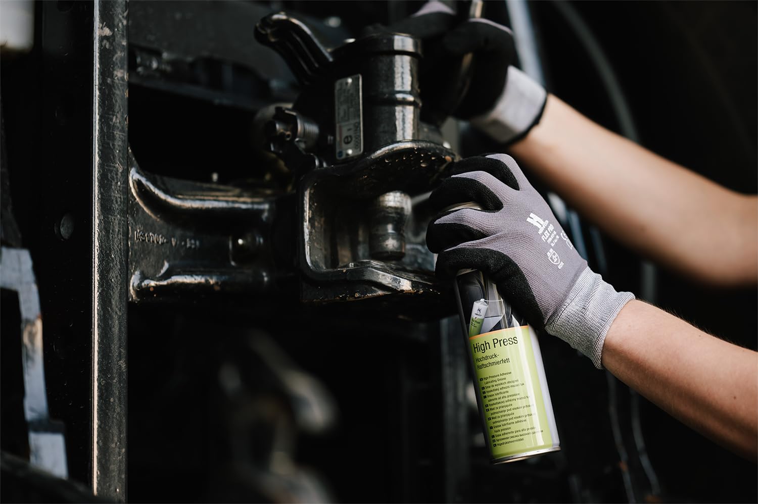 Normfest High Press transparent – Hochdruck-Haftschmierfett für Fahrzeuge & Maschinen, starke Haft- und Kriecheigenschaften, wasser- & schmutz., NSF-H1 zertifiziert für Lebensmittelindustrie, 6x 400ml