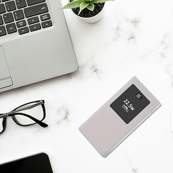 Portable Enclosure 20000mAh 22.5W Quick Charges Built-in Cable LCD Screen Type-C Input/Output Case High Mobile Powerbanks