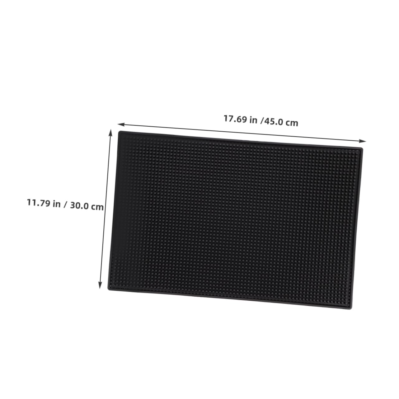 IMIKEYA Tappetino da Bar Antiscivolo in Pvc Spessore Spesso 2 Pezzi per Cucina e Bar Caffè Accessori Pratici e Resistenti per Uso Domestico