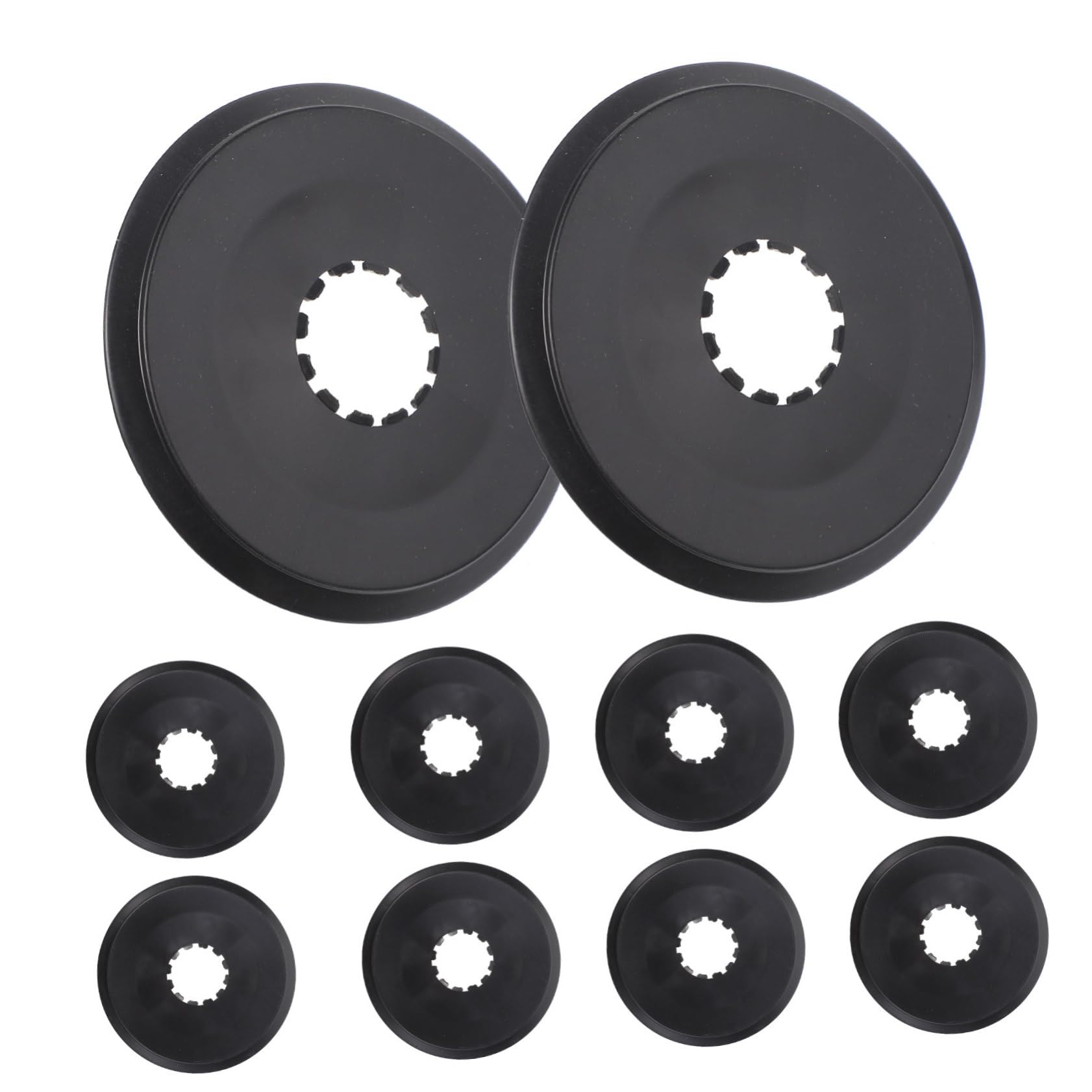 SUPVOX Mountain Bike Flywheel Guard Set 10pcs Bicycle Wheel Spoke Protector Road Bike Hub Covers