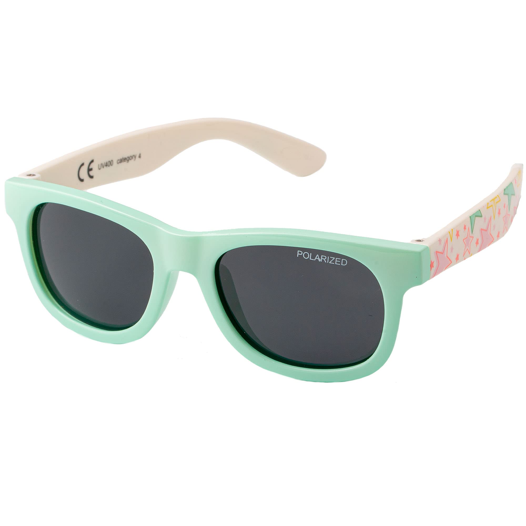 Kiddus Gafas de Sol para Bebé a partir de 8 meses. Protección UV400. Categoría 4. Polarizadas. Máximo confort visual. Seguras, Flexibles y Resistentes.