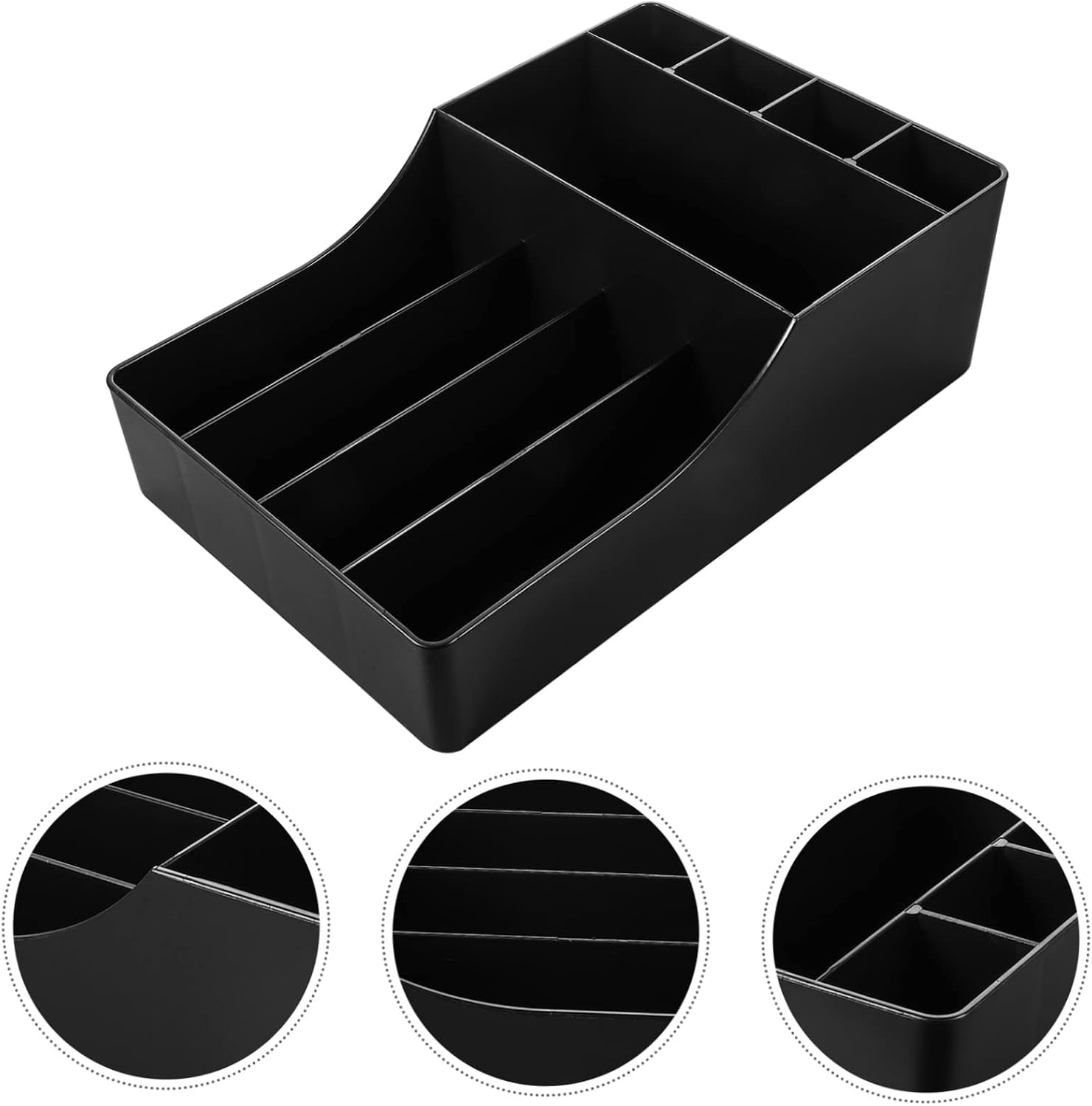 Alipis Organizer Bar Storage Rack Reusable Coffee Cup Holder Countertop Bag Storage Box for Tea Station Accessories