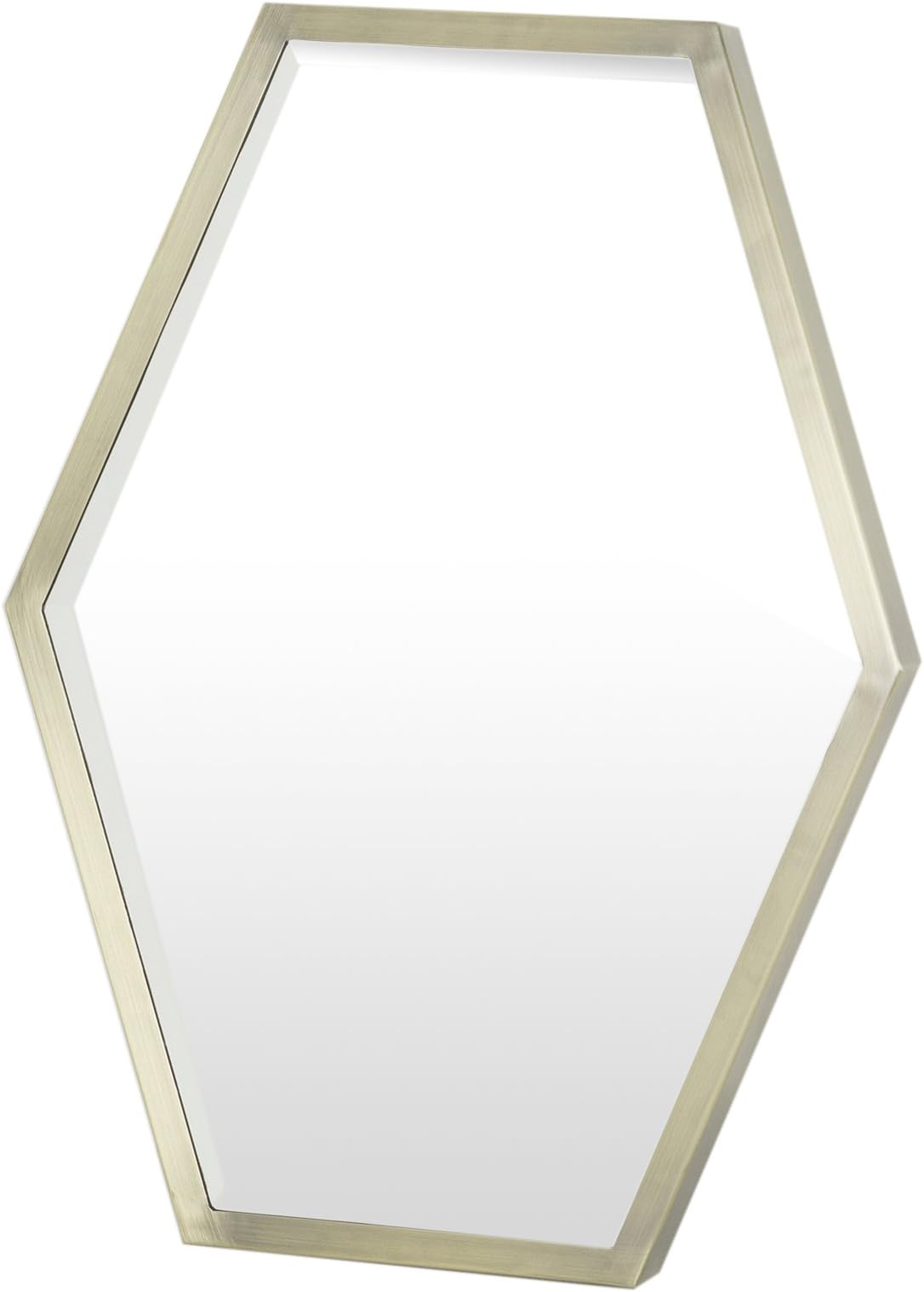 Flamant Valenti Iron Wall Mirror, Antique Brass
