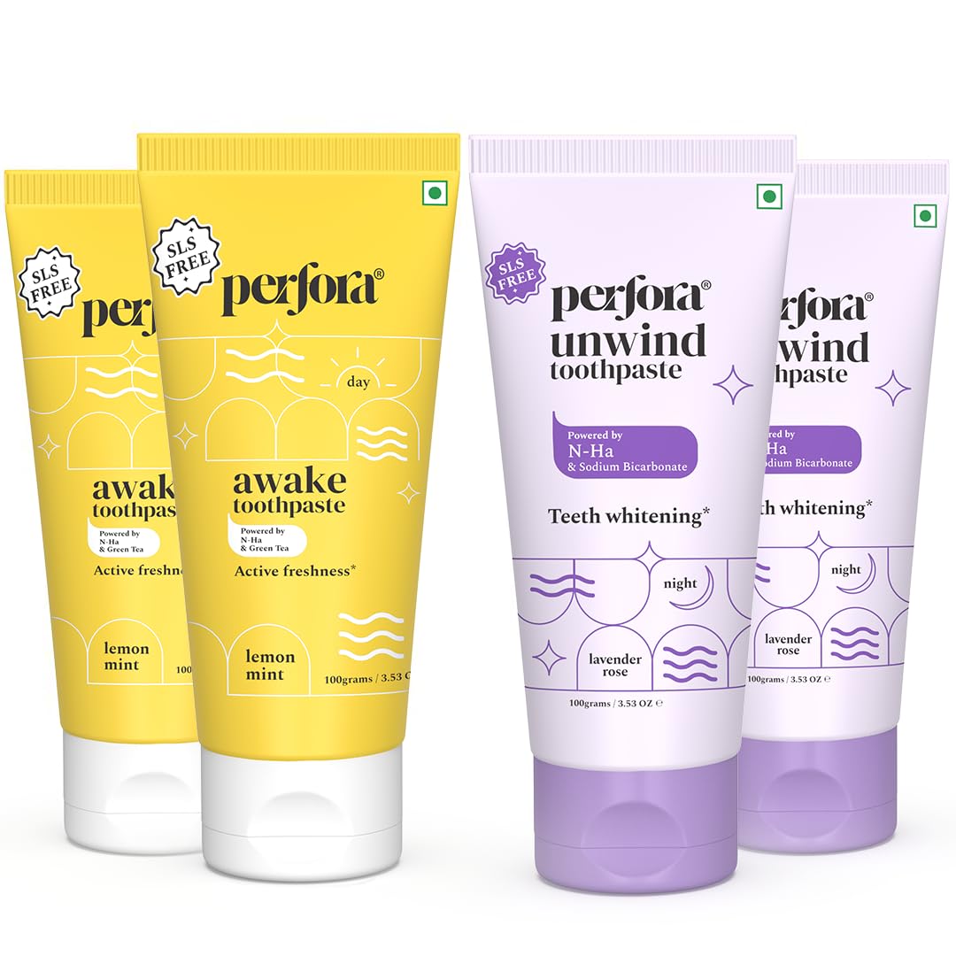See full amazon price history chart for Perfora The Daily Routine Awake & Unwind Toothpaste | Active Freshness Cavity Prevention & Teeth Whitening | SLS & Fluoride Free Toothpastes With N-Ha For Teeth Remineralisation & Oral Care | Set of 4 Perfora The Daily Routine Awake & Unwind Toothpaste | Active Freshness Cavity Prevention & Teeth Whitening | SLS & Fluoride Free Toothpastes With N-Ha For Teeth Remineralisation & Oral Care | Set of 4 (B09R9NRKFH) Amazon Price History, Amazon Price Tracker