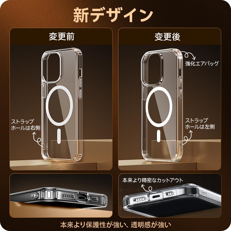 iPhone14Pro保護ケースMagSafe対応 ワイヤレス充電対応 Amazon.co.jp: NIMASO iPhone14 pro 用 ケース MagSafe対応 クリア