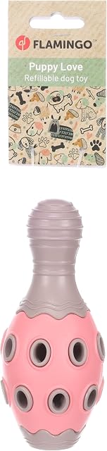 Foto 3 de 5 de Flamingo Puppy Toy Rubber BENTY Cone Pink 15.3 x 6.6 x 6.6 cm