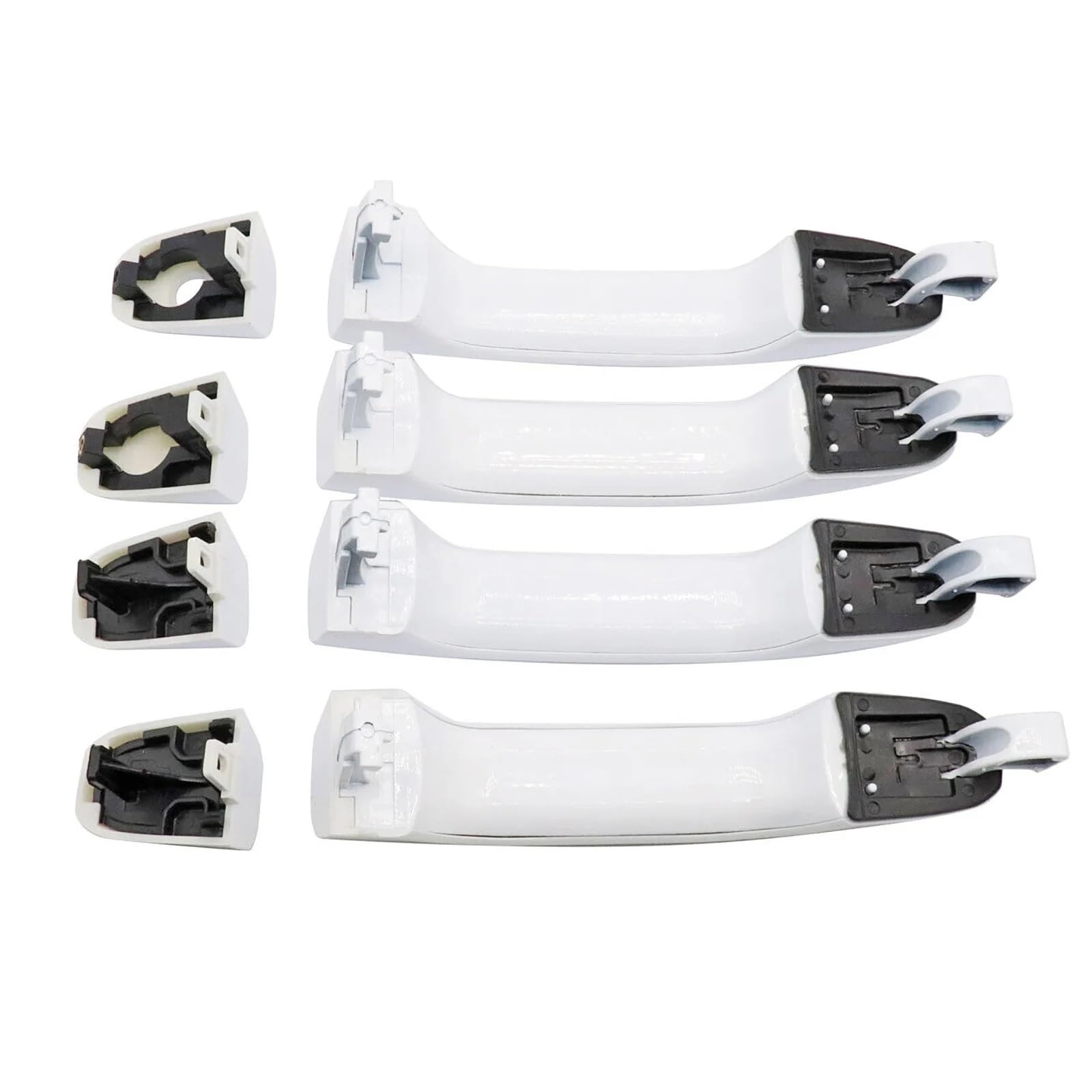 Poignée porte extérieure Silverado blanc pour cabine double 14-19