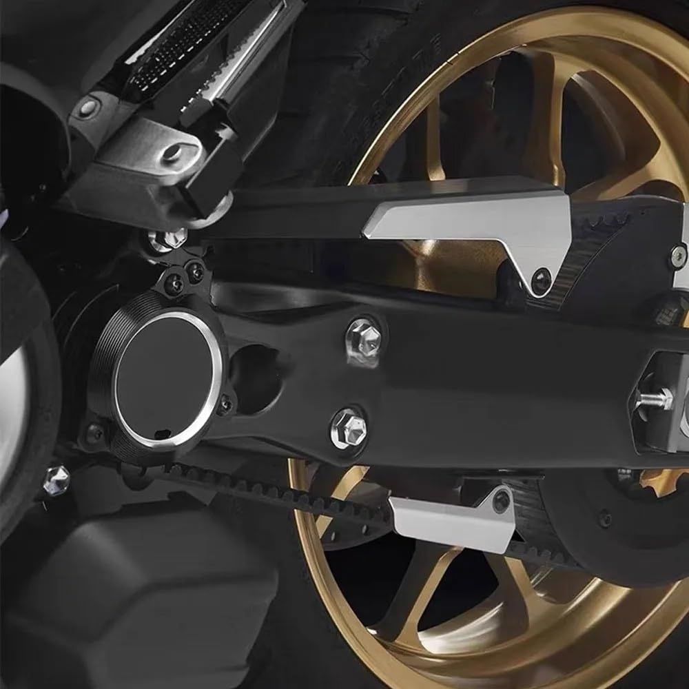 Kettenschutz Protector Für Tmax T-max560 T-MAX 560 Tmax560 | Schutzkettenschutzabdeckung Motorradzubehör(Silver)