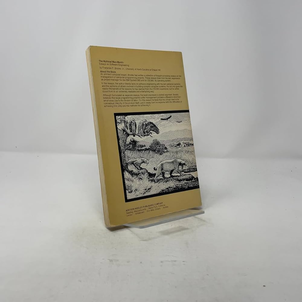 The Mythical Man-Month: Essays on Software Engineering