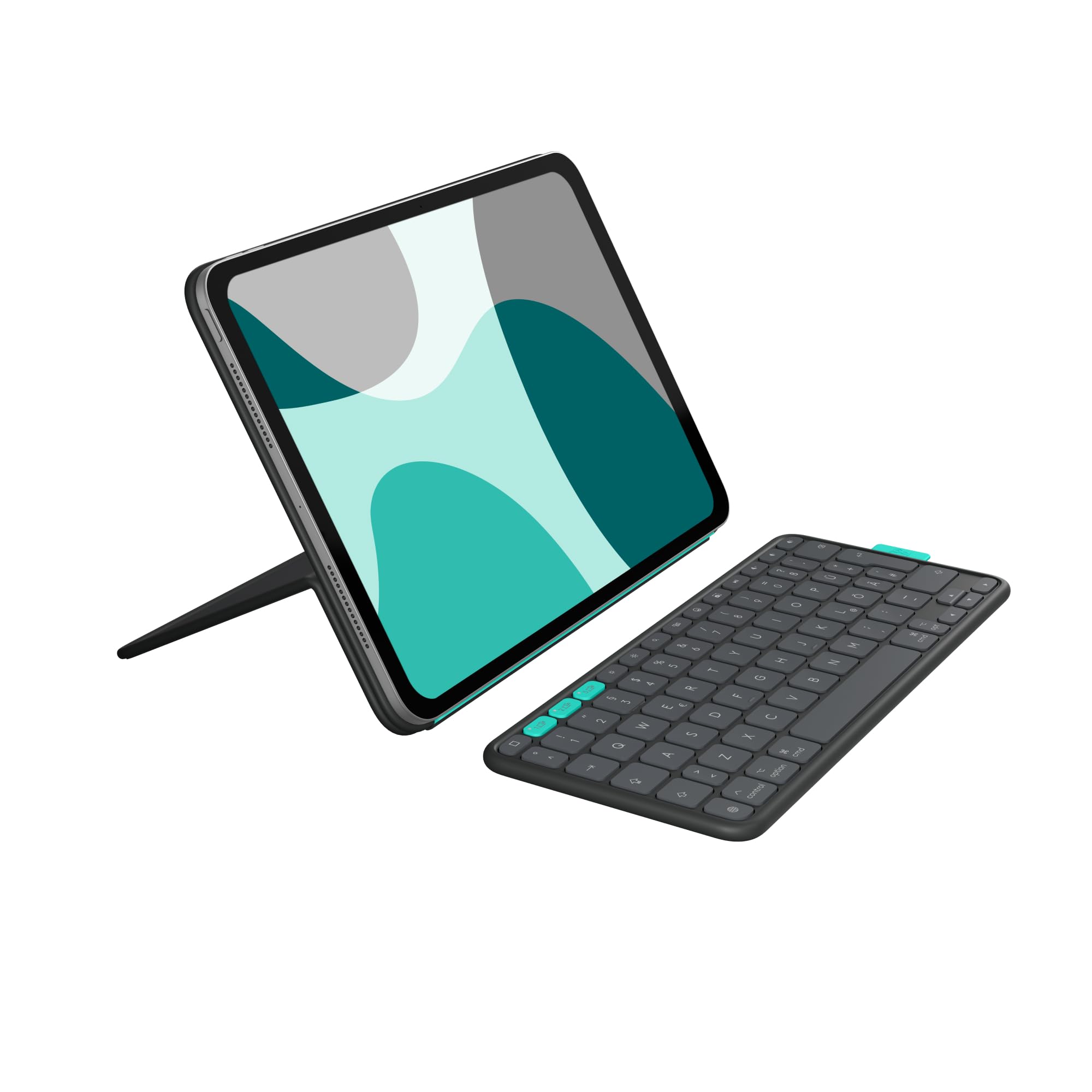 Logitech Flip Folio, Tastatur-Case für iPad Pro 11 Zoll (M4 und M5)