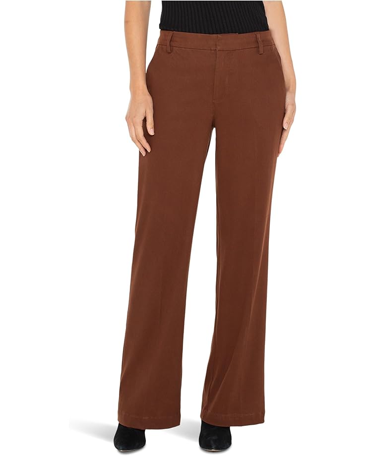Liverpool Los Angeles Kelsey Mid-rise Wide Leg Trousers - Main View