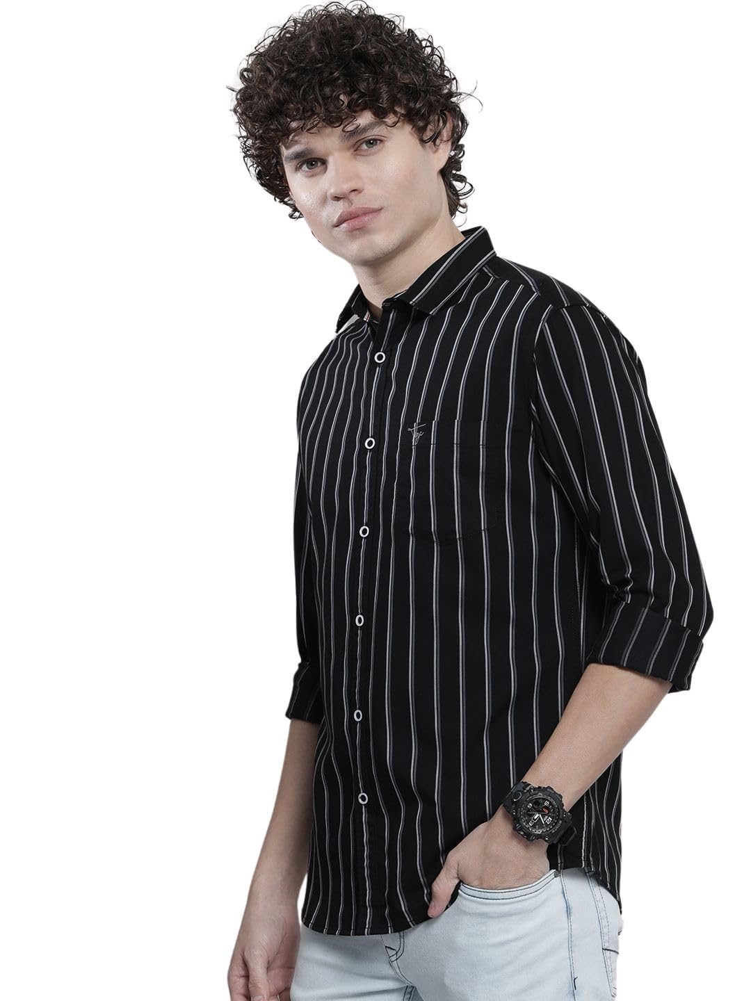 the indian garage co Men's Cotton Regular Fit Shirt-picture-48