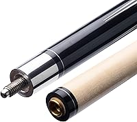 Vista 4 de Viper Siniestro - Taco de billar/billar (2 piezas, 58 pulgadas), color negro con puntos crema