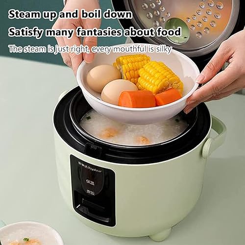 Miniatura 7 de Arrocera multifuncional, olla a presión automática pequeña para el hogar, olla de cocción lenta de acero inoxidable cepillado, olla con función de