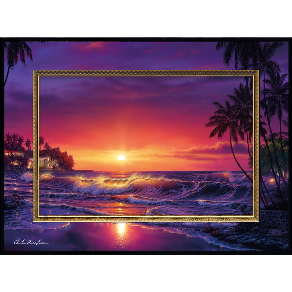 Amazon.co.jp: 絵画 ラッセン ビッグアート「アンバー ドーン（Mサイズ