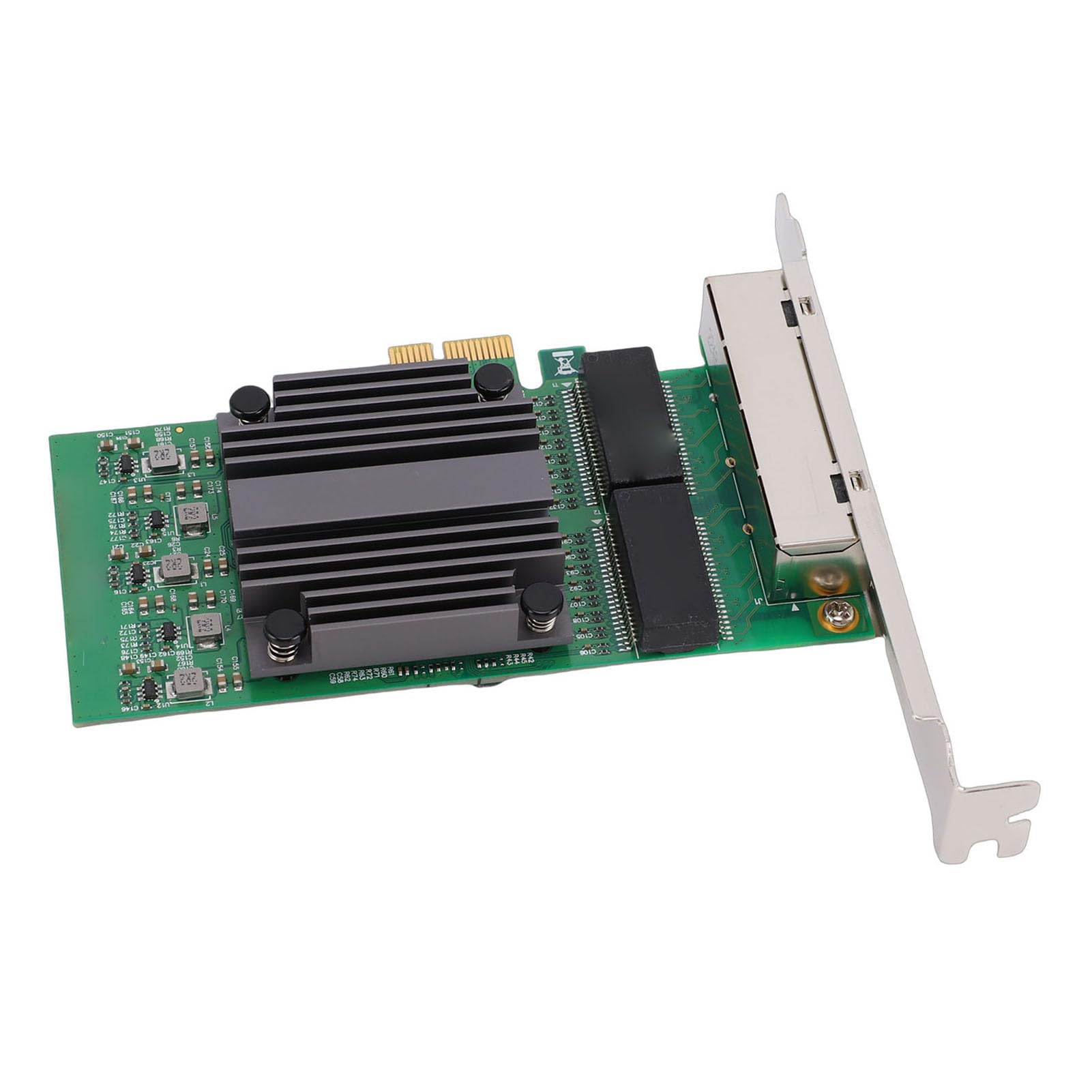 Adattatore Gigabit Ethernet per Scheda di Rete PCIe a 4 Porte per Server e Workstation Prestazioni Affidabili con Chip 82571