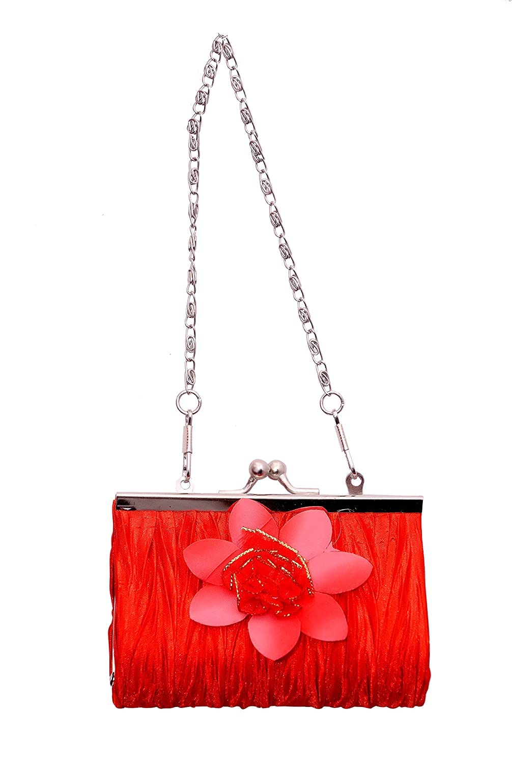 Cute Girls Mini Wallet Small Clutch Purse for Women (Peach) Set of 1-image-9