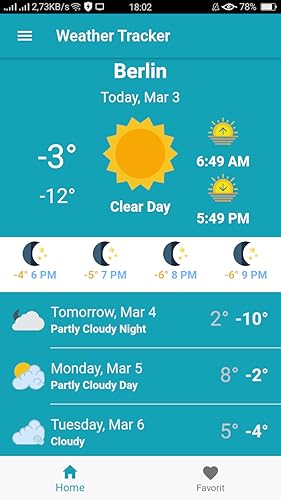 Weather Tracker