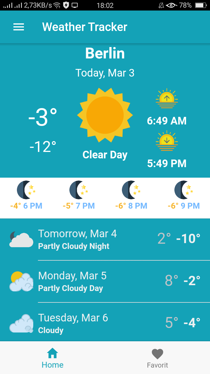 Weather TrackerAmazon.inAppstore for Android