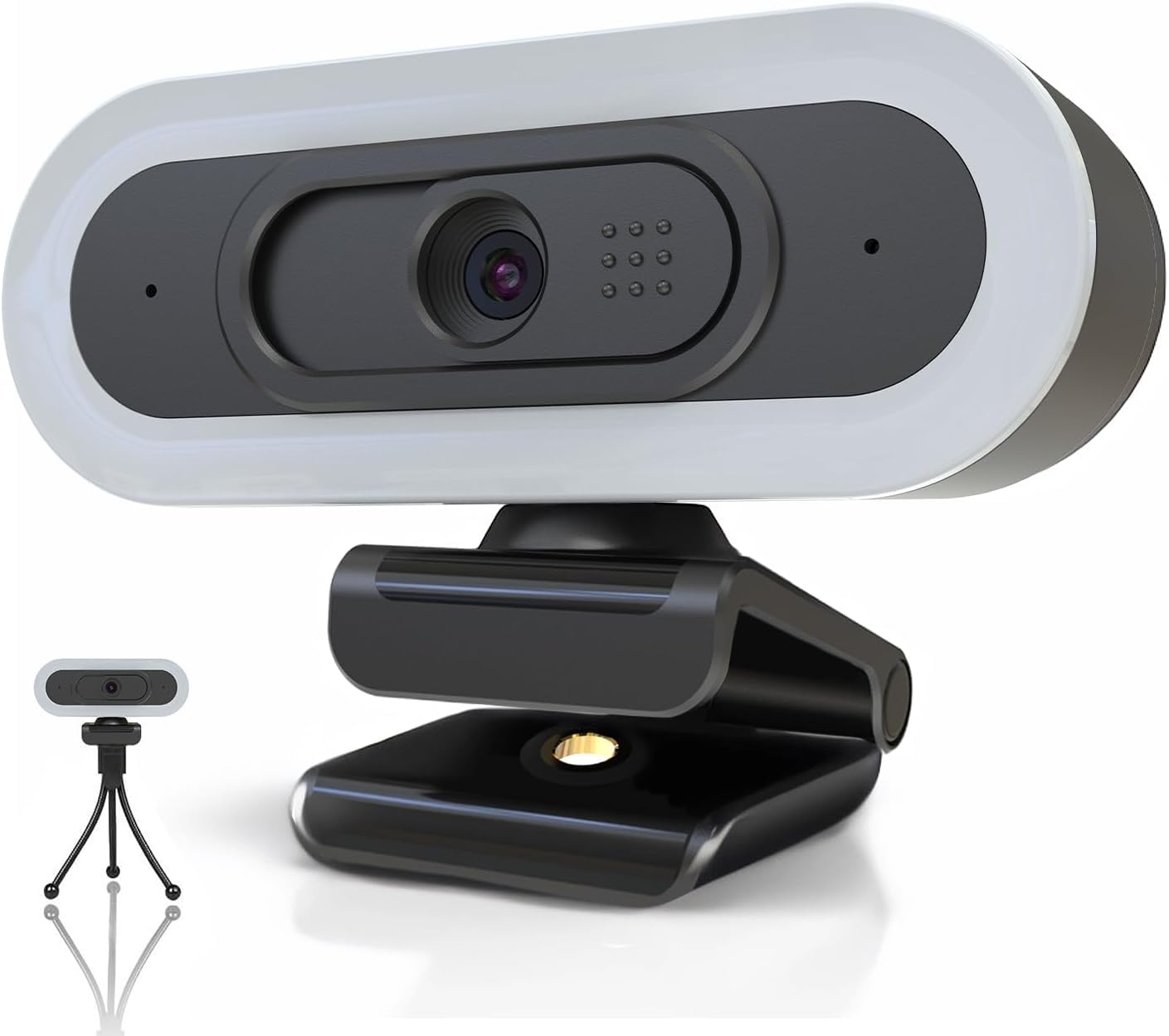 Svcouok W4 Autofocus Webcam, Compatible with Switch 2/ PC 2K 50fps QHD Dual Mic LED Lights USB Camera - 1080P 60 fps Pro Streaming-image-38