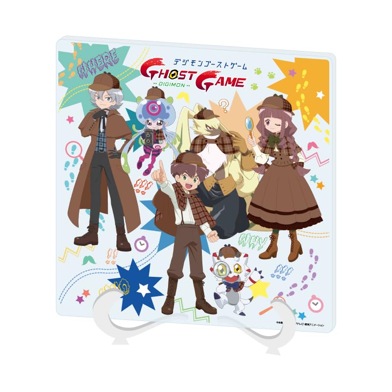 Amazon.co.jp: デジモンゴーストゲーム 02 集合デザイン 探偵ver.[描き