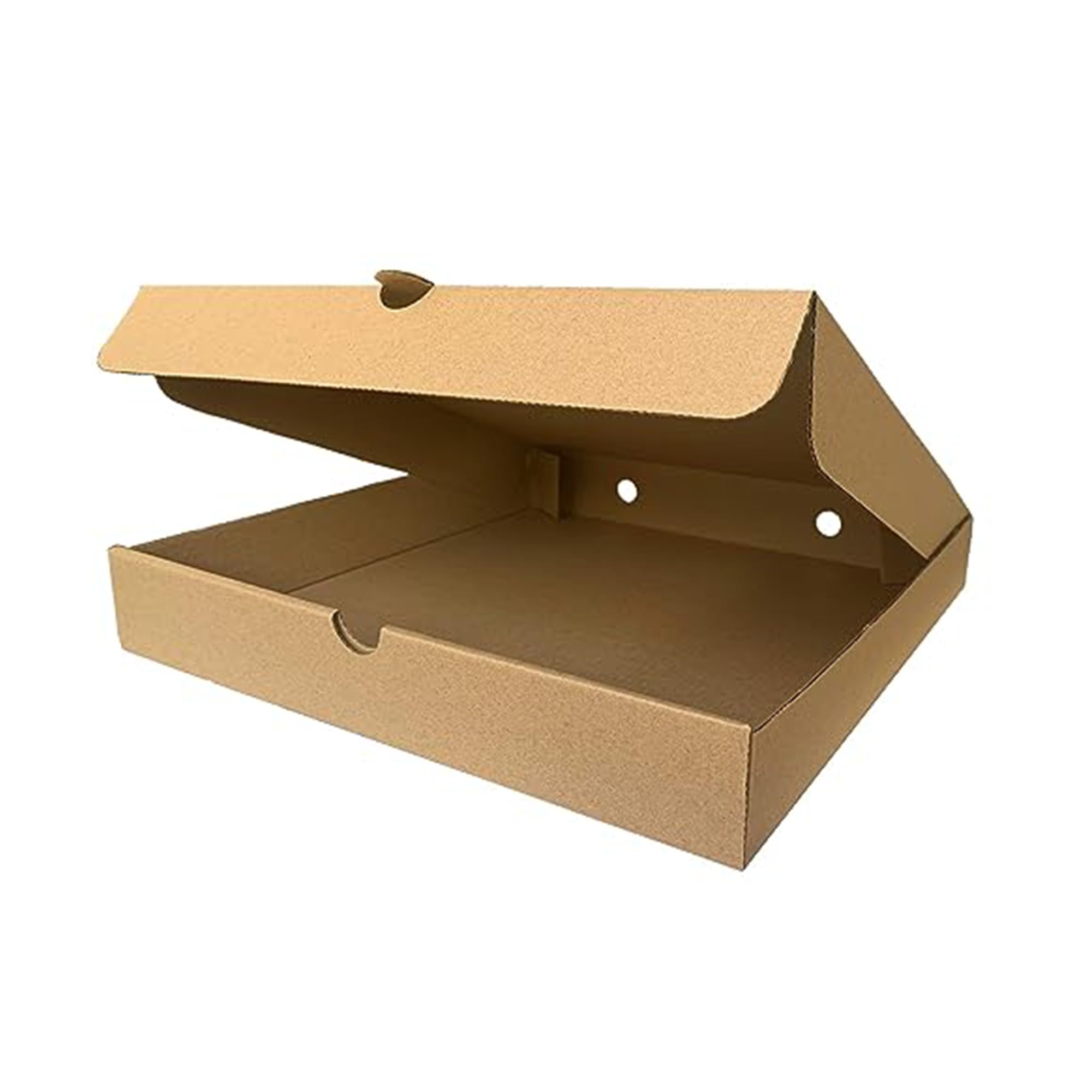 We Can Source It Ltd - 9 Inch Pizza Box Kraft Brown - Fully Compostable and Recylcable - 50 Pack