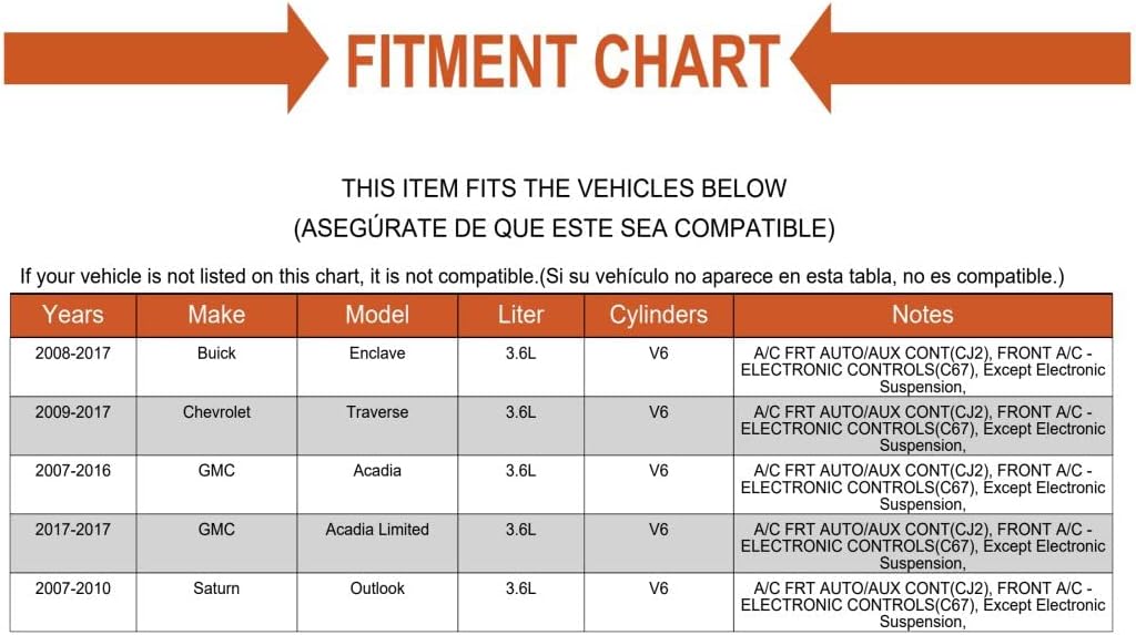 A/C Evaporator Temperature Sensor Fits Buick
