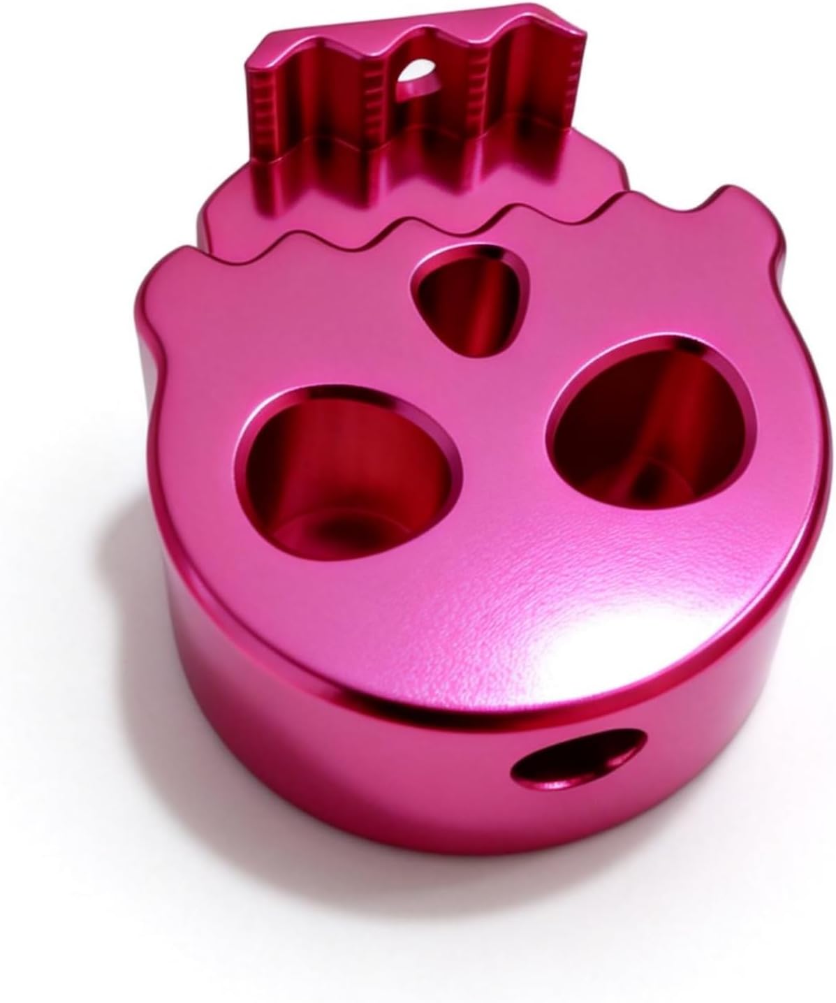 Hanging Ornaments - Office & Home Desktop Fridge Decoration, Fridge Magnet, Glass Suction,Phone/Tablet/Photo Album/Pen Display Stand with Bottle Opener and Mini Vase (Red)