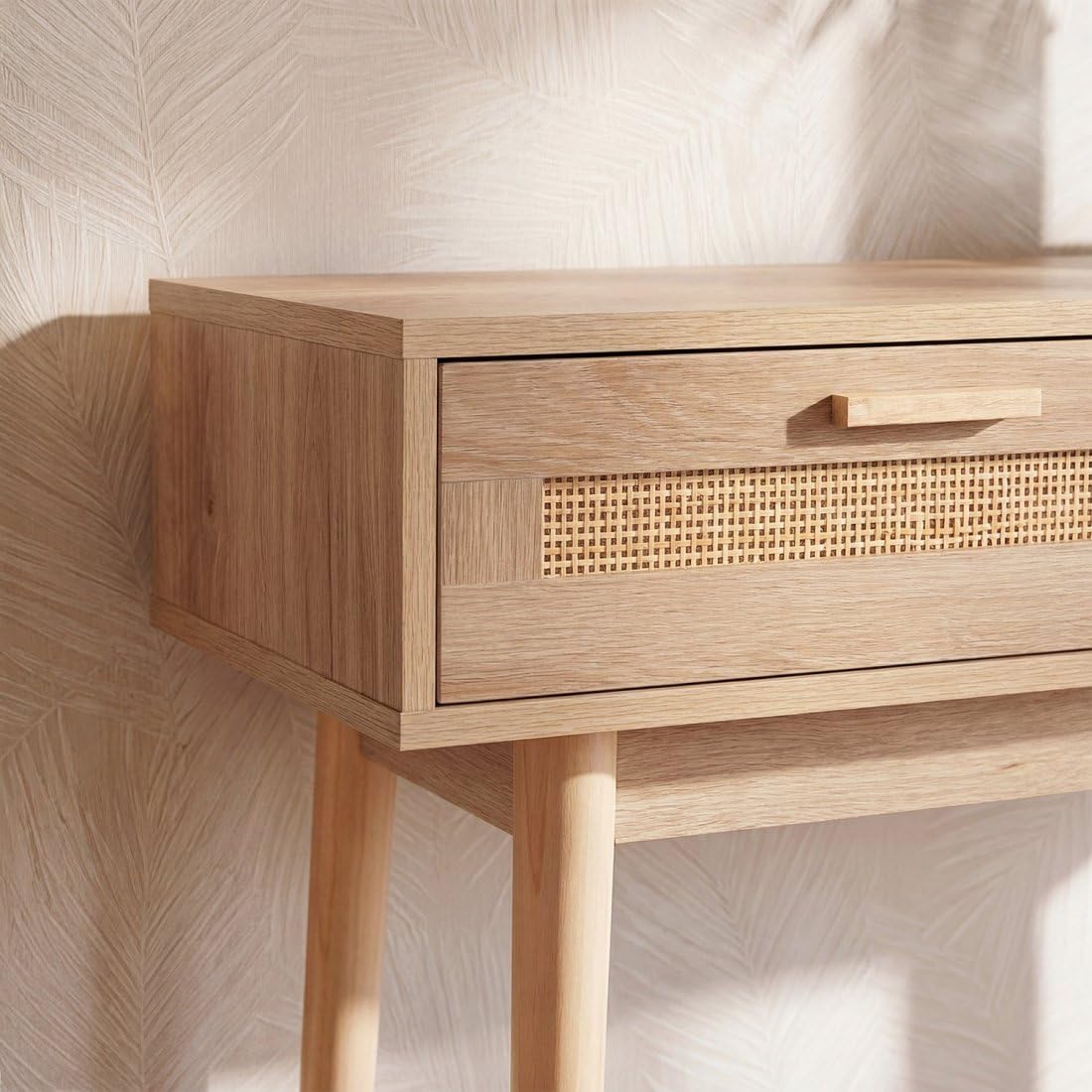 KLAST Console, Rotin, Naturel, 75 x 100 cm