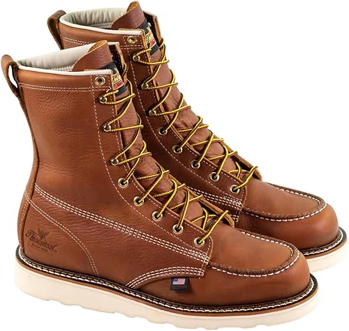 Thorogood - Botas de trabajo con suela MAXwear y protección Moc Toe en la punta