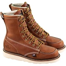 Thorogood Men's American Heritage 8" Mock Toe Boot, brown french toast 19-1012tcx