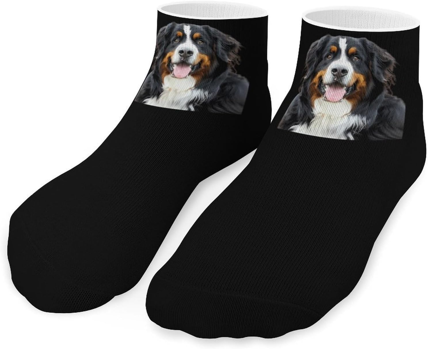 Bernese Mountain Cute Dog Ankle Socks for Men Women Low Cut Crew Sock Casual Sports Clothing