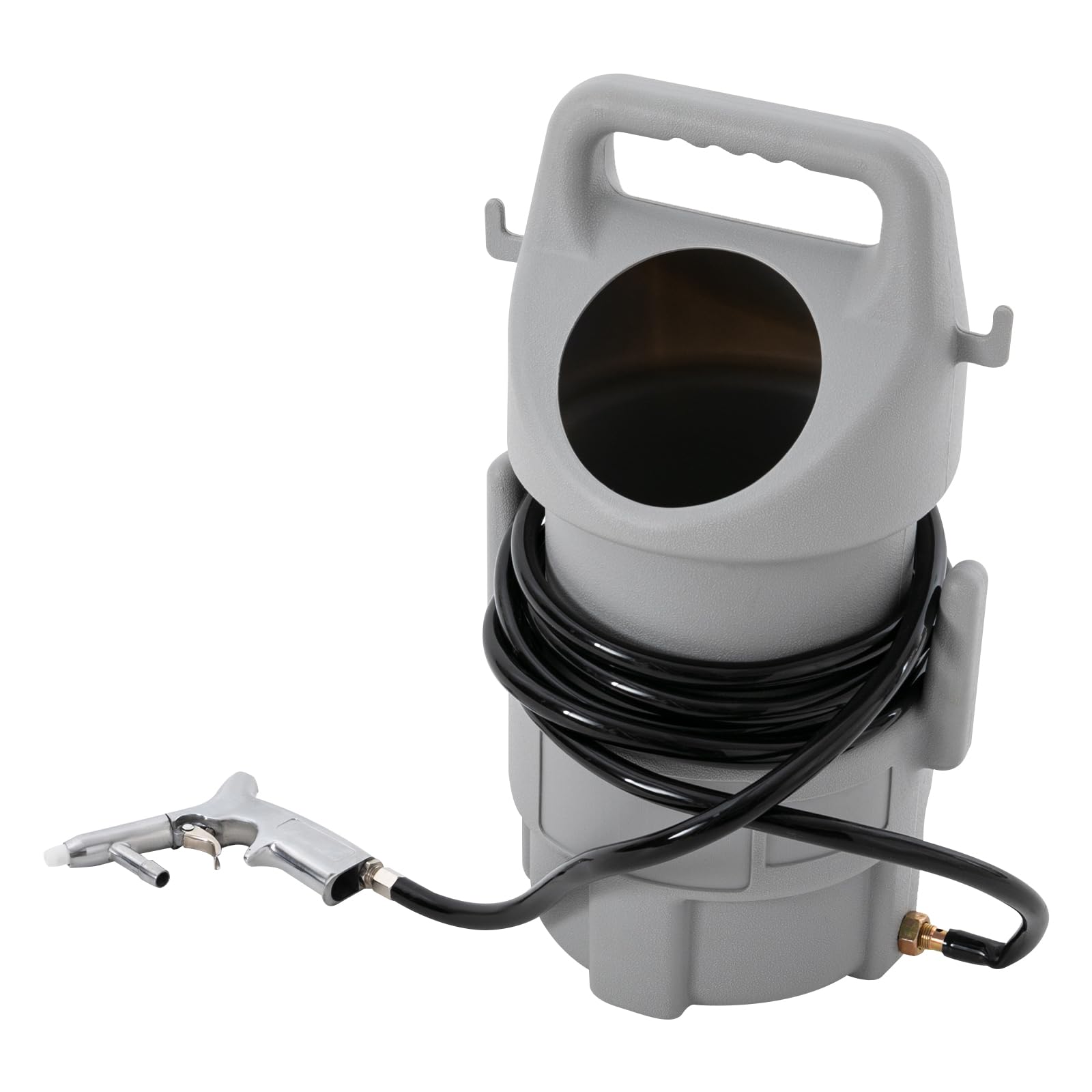 Przenośny pistolet do piaskowania 3,5 CFM przy 50 psi, pistolet do piaskowania sprężonego powietrza, pistolet do piaskowania sprężonego powietrza, pistolet do piaskowania i wąż 4,5 m do drewna