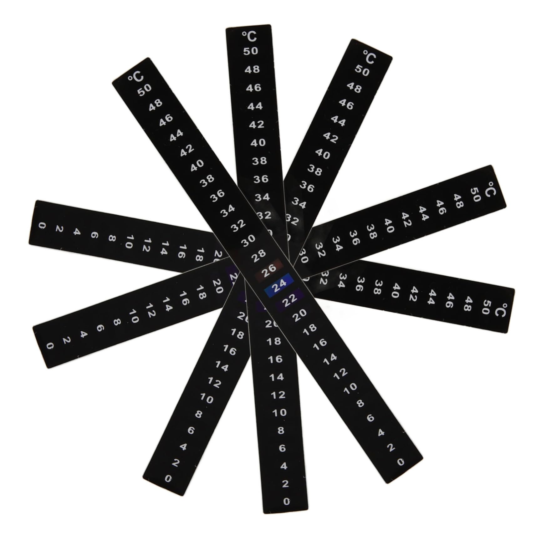 Unomor Rmometer Stick on Brewing Thermometer Sticker Thermostatic Label Accurate Temperature Detecti