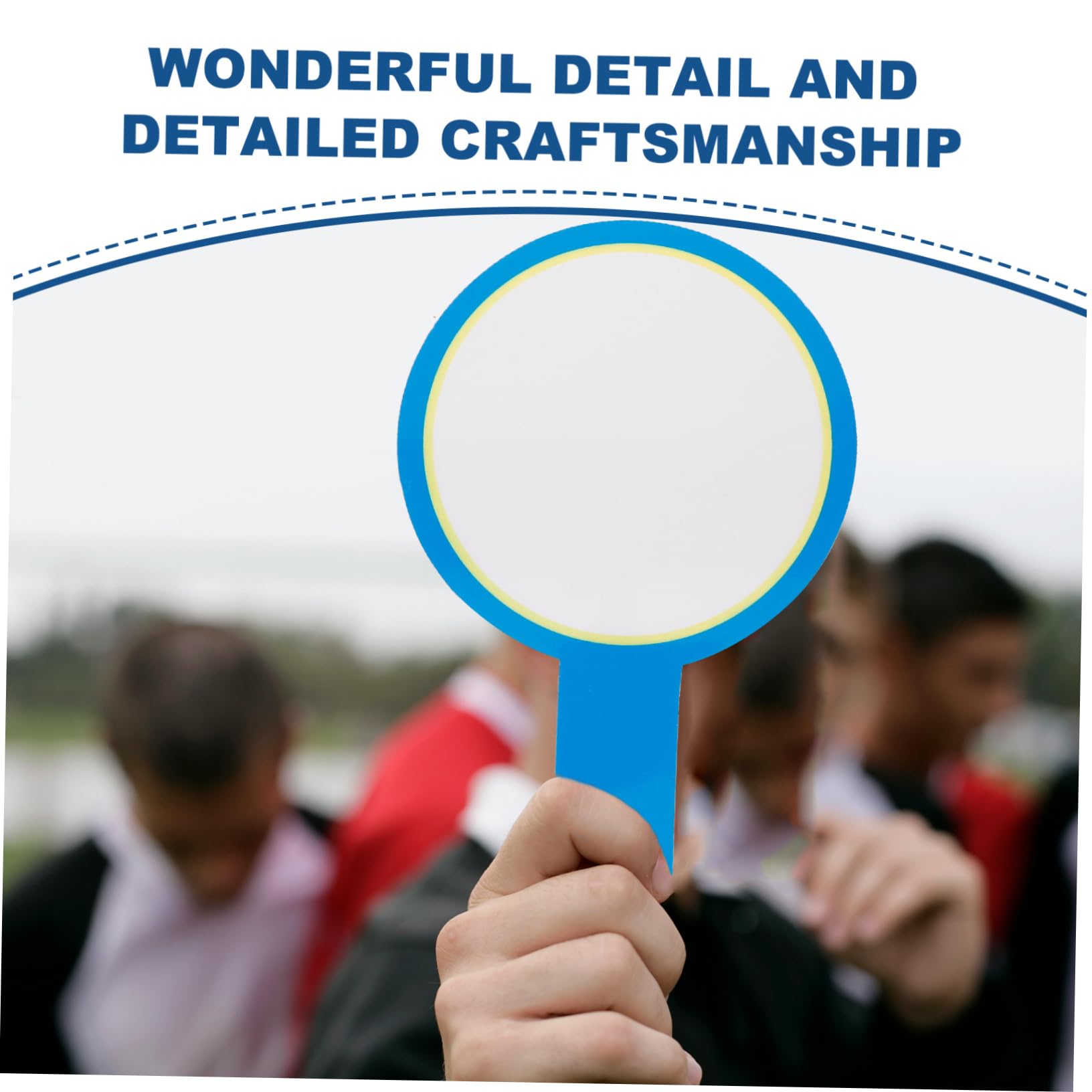 BESPORTBLE 3pcs Handheld Scoring Board Dry Erase Paddle Practical Erasable Whiteboard Blank Scoreboard for Sports