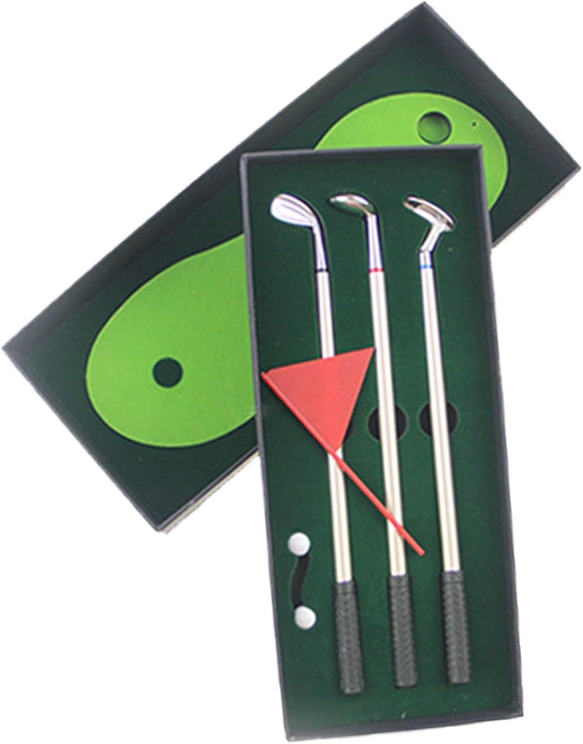 Mini Desktop Golf Set with Putting Golf Pen and Ball Game for Teen Women Men