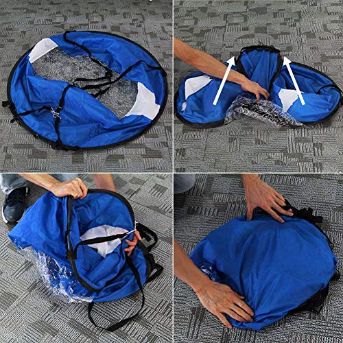 Inzopo Vela da vento pieghevole, vela da 42