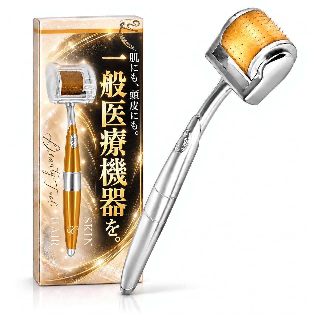Amazon | 【医療機器認証済】Yeamon ダーママイクロニードルローラー