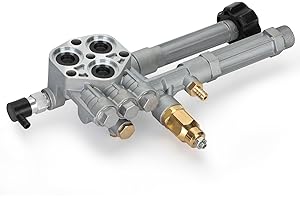 Pressure Washer Pump Head Assy AR42518, Compatible with Troy Bilt RMW, SRMW Pumps, Multiple Models