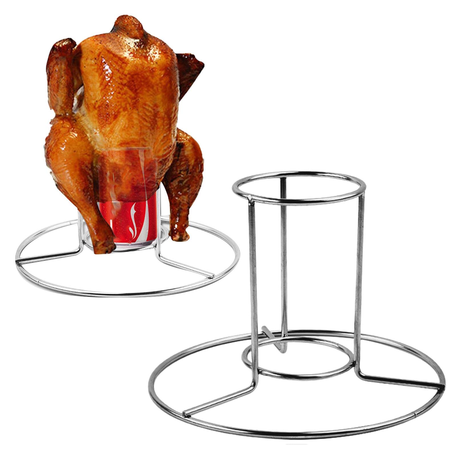 dobooo 2 Pcs Beer Can Chicken Roaster Stand - Vertical Turkey Stand,Meat Poultry Hanger Roaster Vertical Holder Barbecue Tool for Grilling, Ovens, Smokers