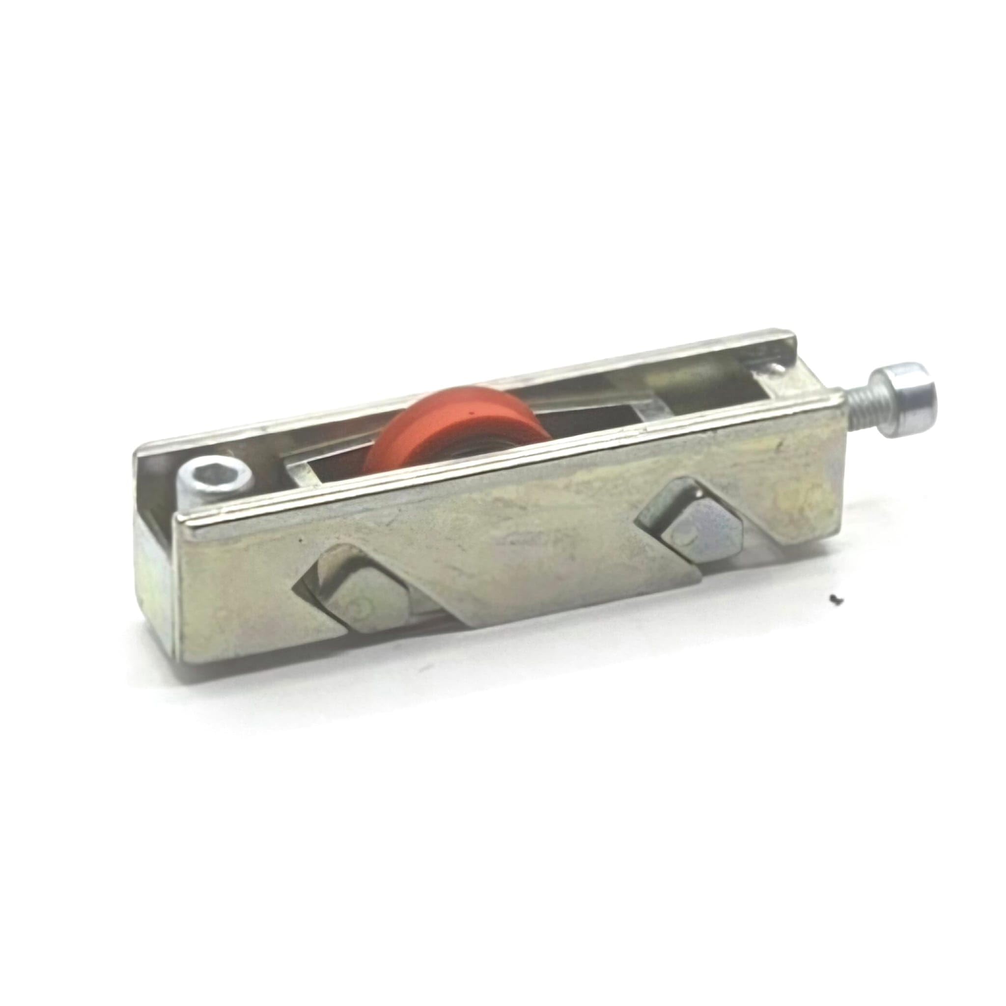 10 RUEDA PARA VENTANA O PUERTA CORREDERA ALU15 base metalica ancho 18 mm alto 21 mm
