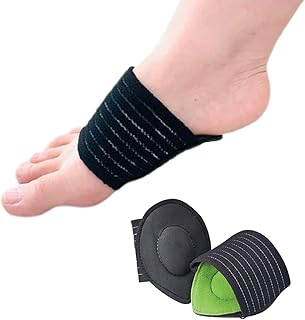 ERINSHOP Arch Support Flat Feet Cushion, Achy Feet Compression Brace, Plantar Fasciitis Relief, Fallen Arches, Heel Spurs Supports, Problems Brace Pain Feet, Cushions Fasciitis for Men I Women 1 Pair