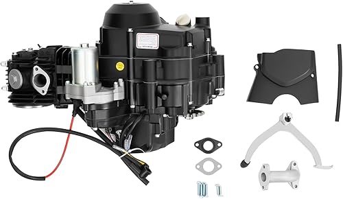 Vista 45 de Motor de arranque de motor de 2 tiempos de 49 cc, motor de bicicleta de un solo cilindro refrigerado por aire para scooter de gas, mini bolsillo