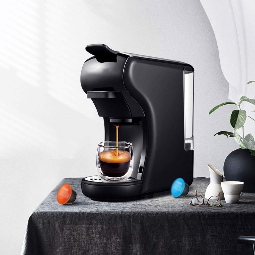 Ekspres do kawy espresso, ekspres do kawy na kapsułki, ekspres do kawy na kapsułki, proszek do espresso, wiele kapsułek