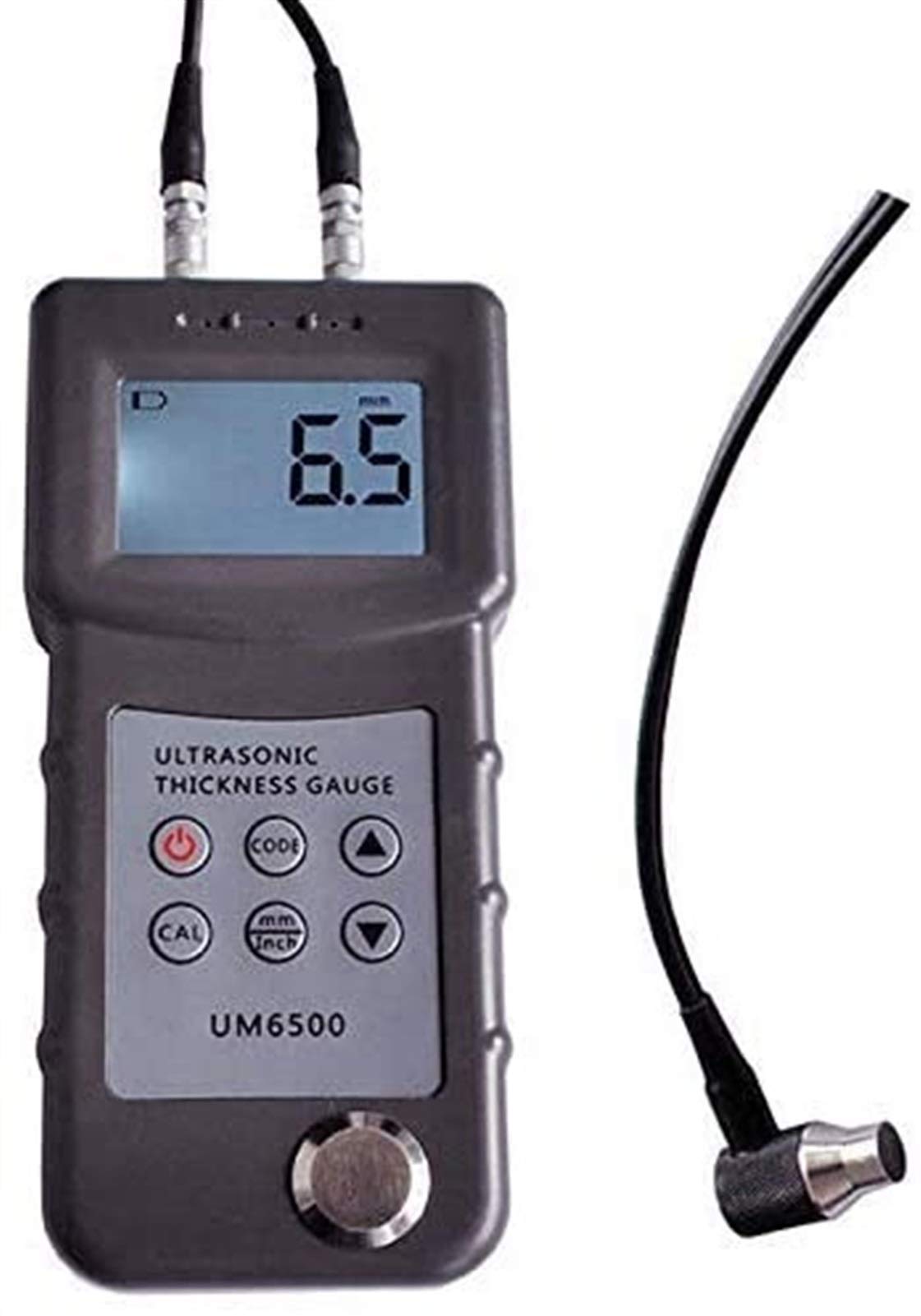 FBITE Thickness Gauge Meter  Um6500  Portable Digital Ultrasonic Thickness Gauge Meter Metal Thickness Meter 1.0-245Mm,0.05-8Inch