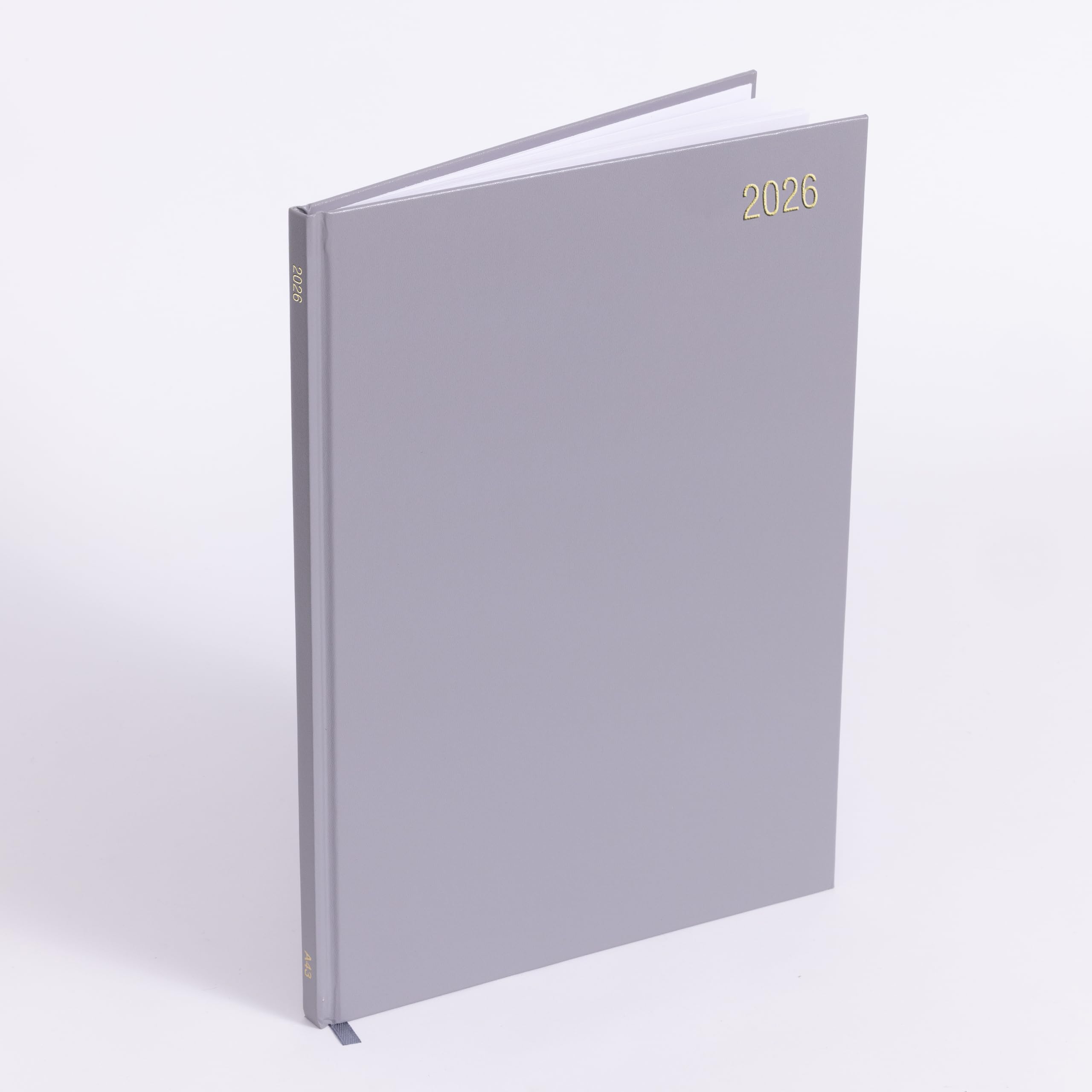 evelay 2026 Diary A4 Week to View Hardback Planner Organiser Journal Notebook for School Home Office Personal Use (A4, Grey) - Image 3